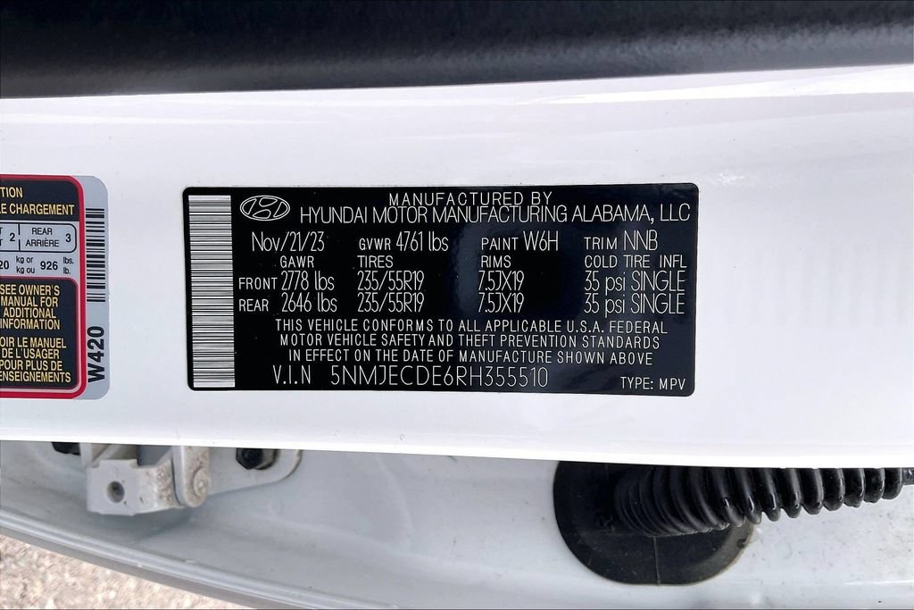 Used 2024 Hyundai Tucson Limited AWD/4WD image 34