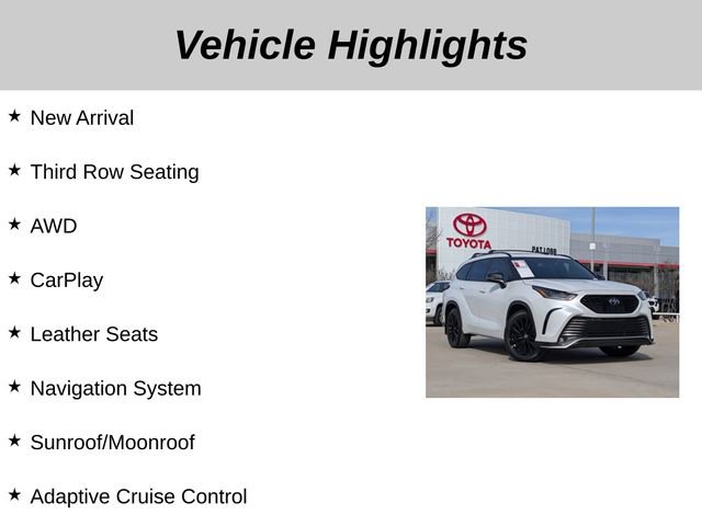 Used 2025 Toyota Highlander XSE image 5
