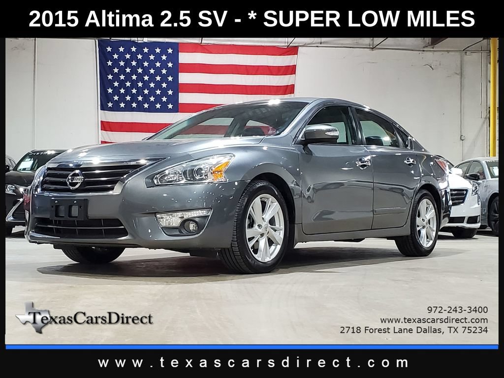 Used 2015 Nissan Altima 2.5 SV w/ Convenience Package FWD image 1