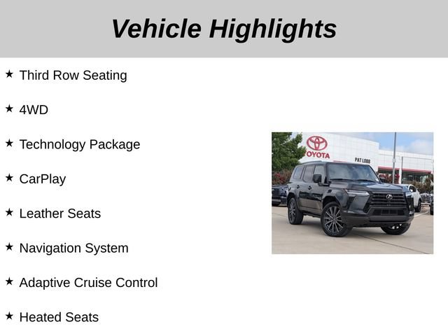 Used 2025 Lexus GX 550 w/ Accessory Package (2T) AWD/4WD image 5