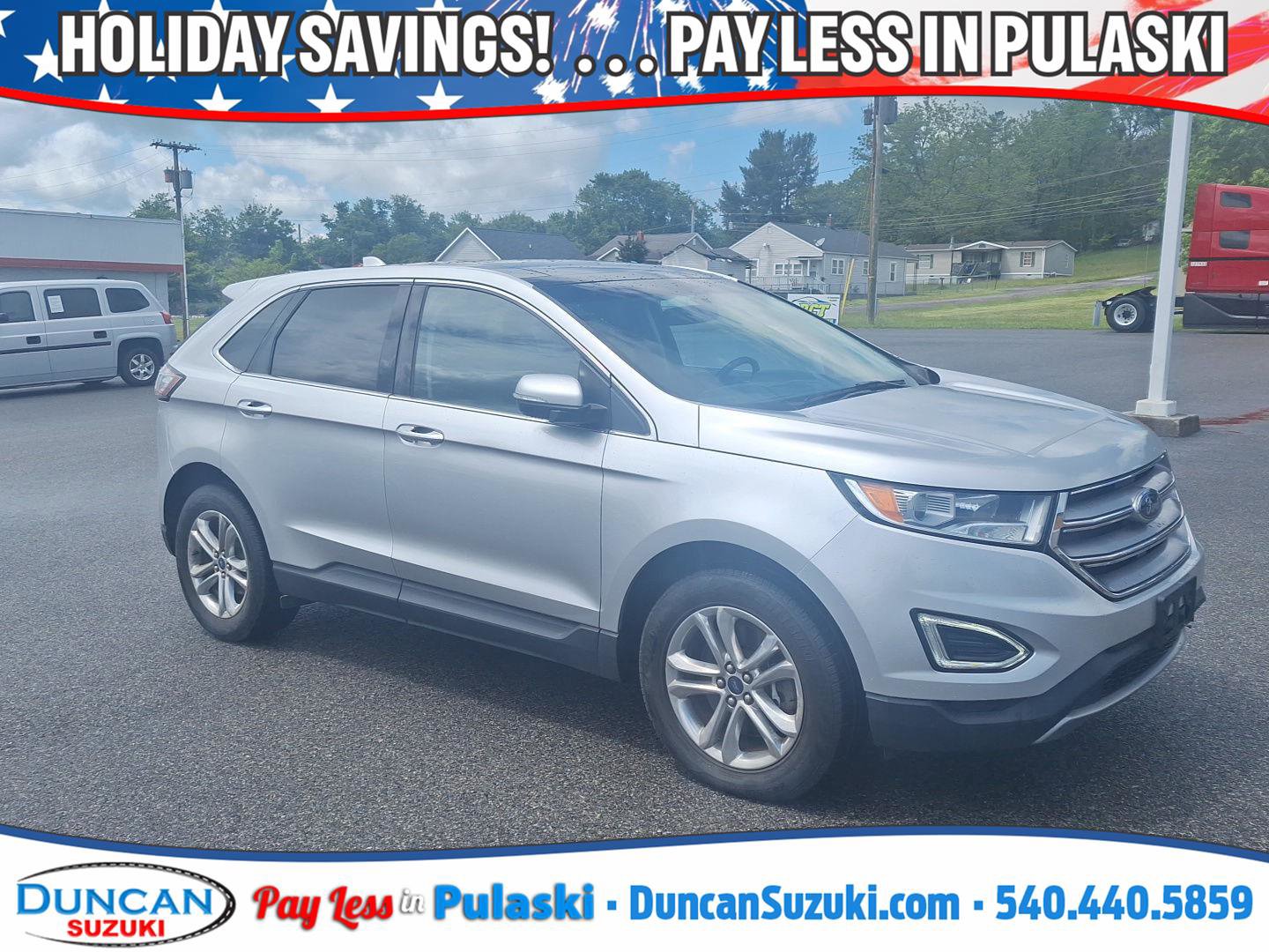 Used 2017 Ford Edge SEL w/ Equipment Group 201A