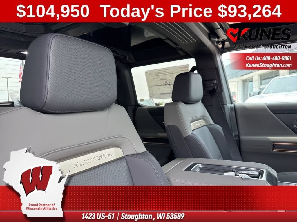 New 2025 GMC Hummer EV 2X w/ LPO, Dark Essentials Package AWD/4WD image 59