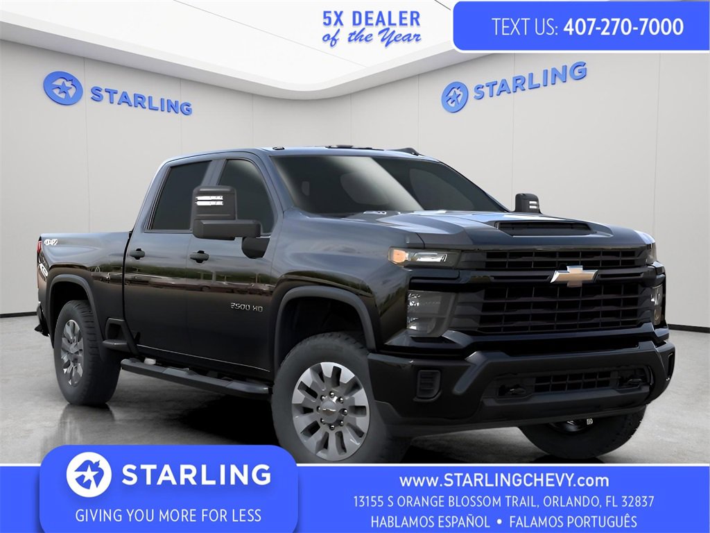 Used 2025 Chevrolet Silverado 2500 Custom w/ Custom Convenience Package image 1