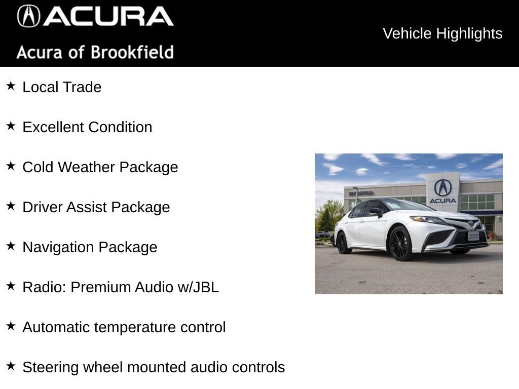 Used 2024 Toyota Camry XSE w/ Navigation Package FWD image 4