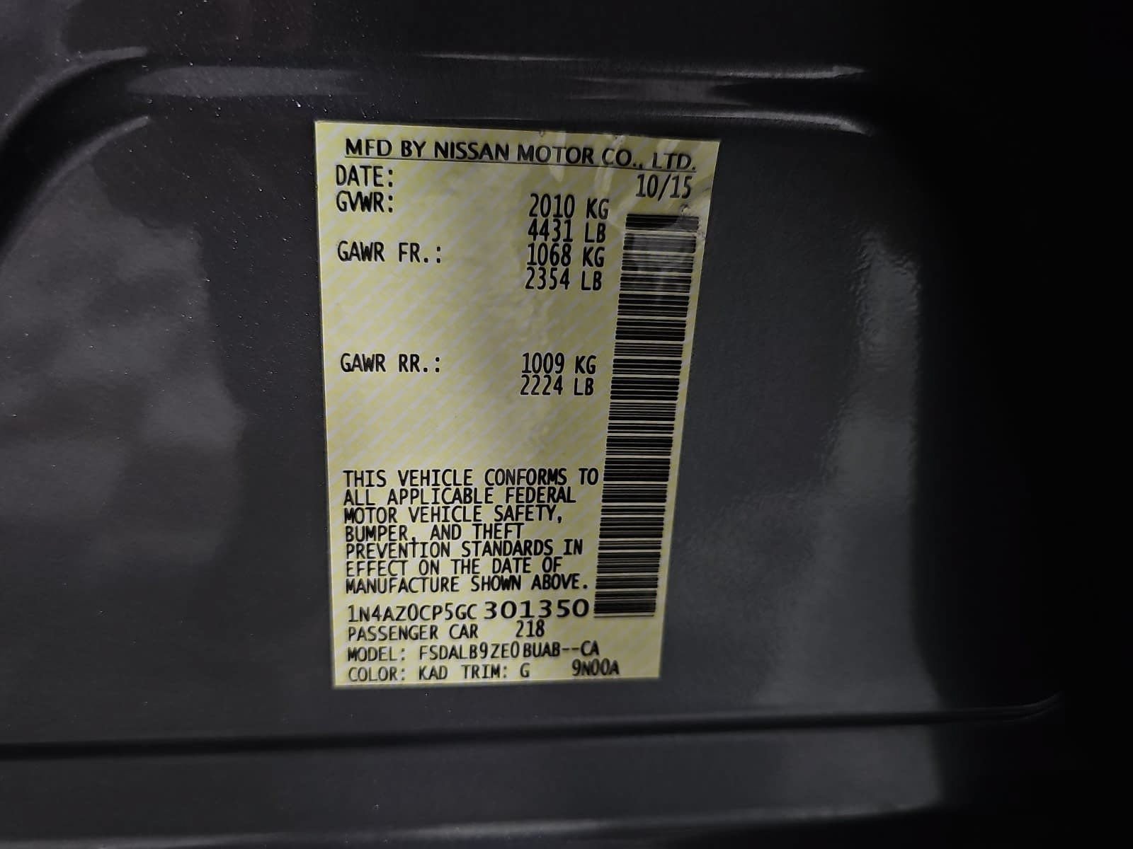 Used 2016 Nissan Leaf S w/ Charger Package FWD image 28