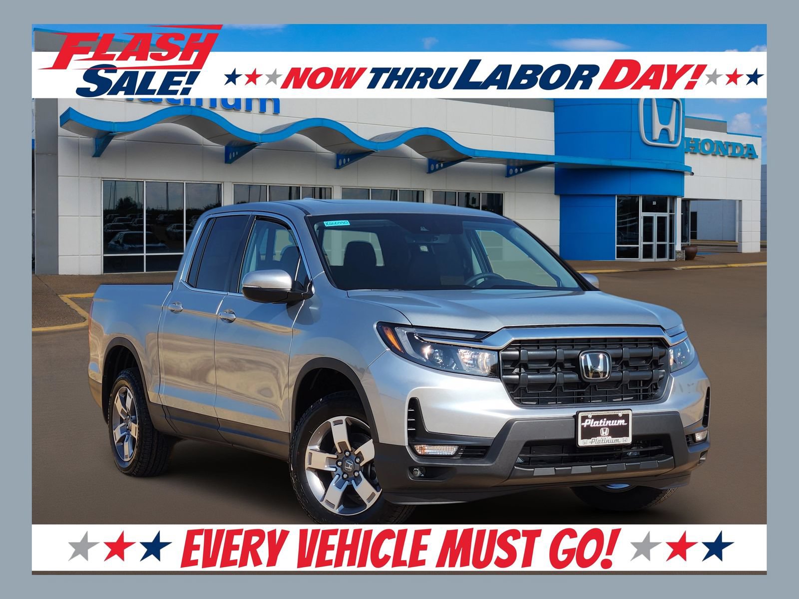 New 2026 Honda Ridgeline RTL
