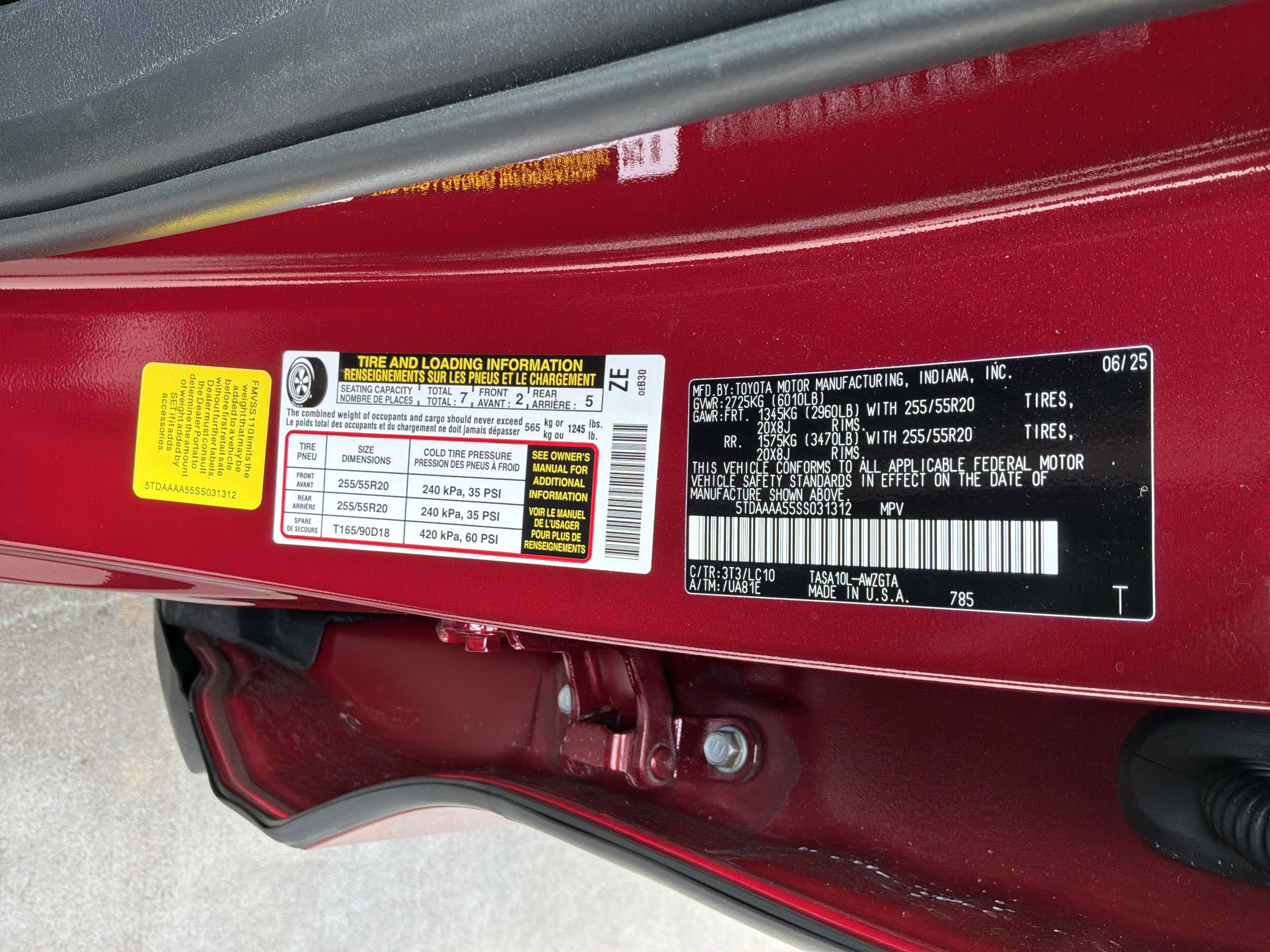 Used 2025 Toyota Grand Highlander FWD image 36