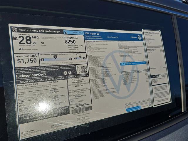 New 2026 Volkswagen Tiguan SE image 21
