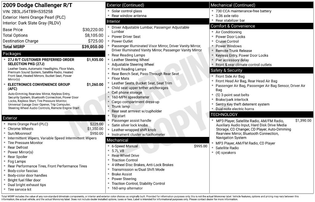 Used 2009 Dodge Challenger R/T RWD image 4