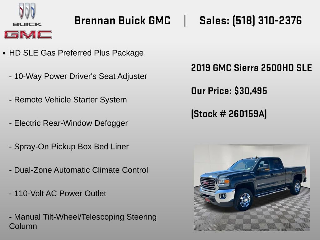 Used 2019 GMC Sierra 2500 SLE AWD/4WD image 6