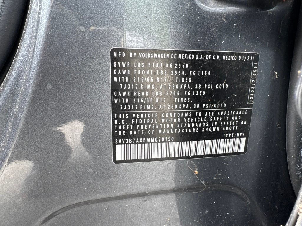 Used 2021 Volkswagen Tiguan SE FWD image 14