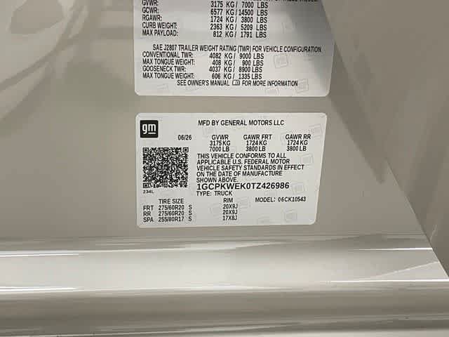 New 2026 Chevrolet Silverado 1500 RST w/ RST Select Package AWD/4WD image 25