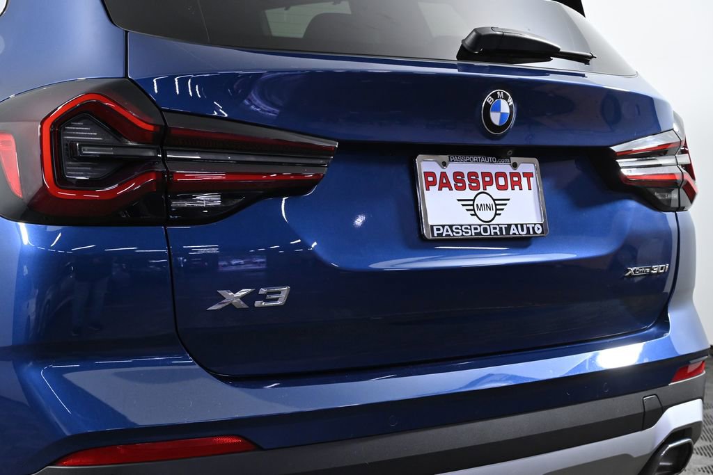 Used 2022 BMW X3 xDrive30i w/ Premium Package 2 image 7