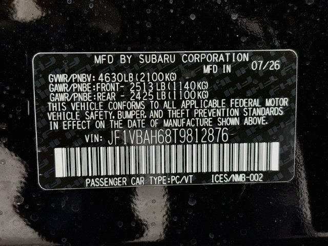 New 2026 Subaru WRX AWD/4WD image 29