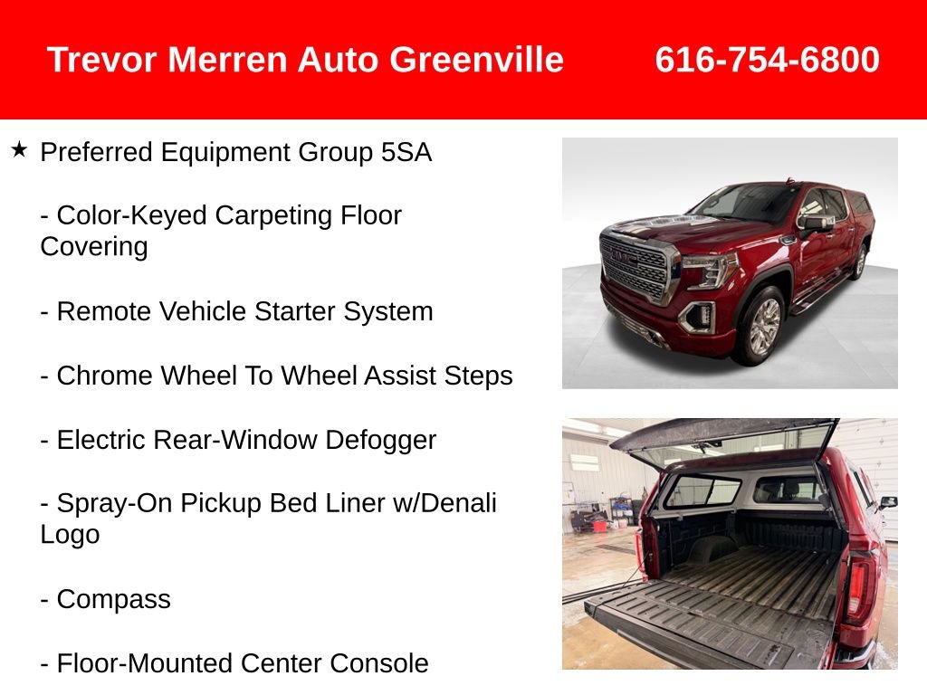 Used 2021 GMC Sierra 1500 Denali w/ Driver Alert Package II image 31