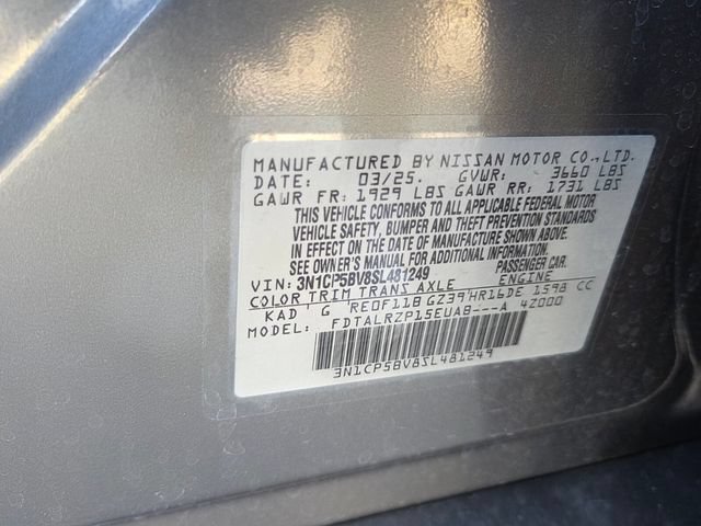 Used 2025 Nissan Kicks Play S FWD image 6