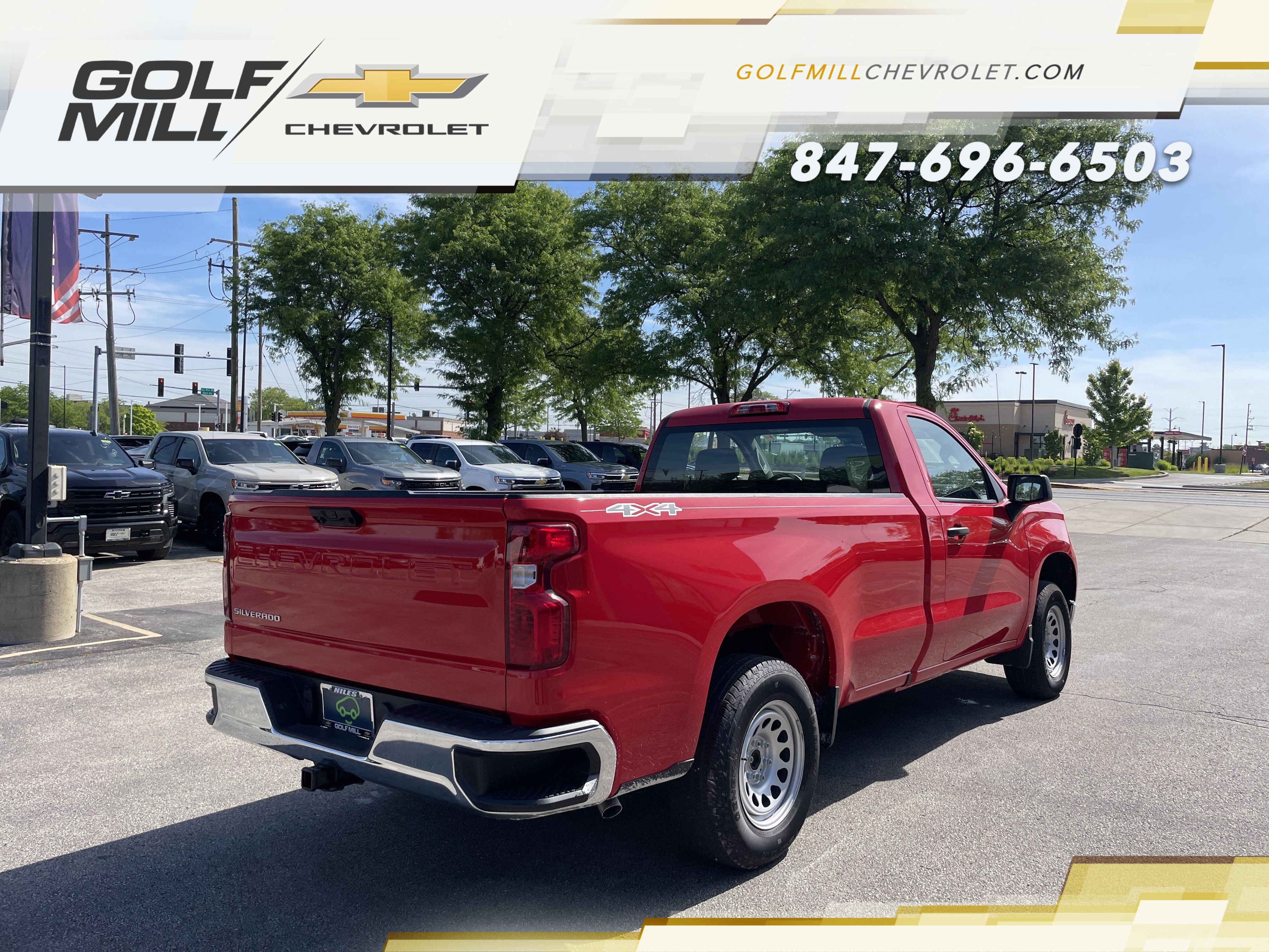 Certified 2025 Chevrolet Silverado 1500 W/T w/ Trailering Package AWD/4WD image 7