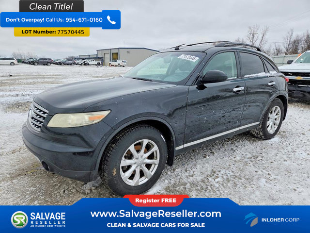 Used 2008 INFINITI FX35 AWD w/ Technology Pkg