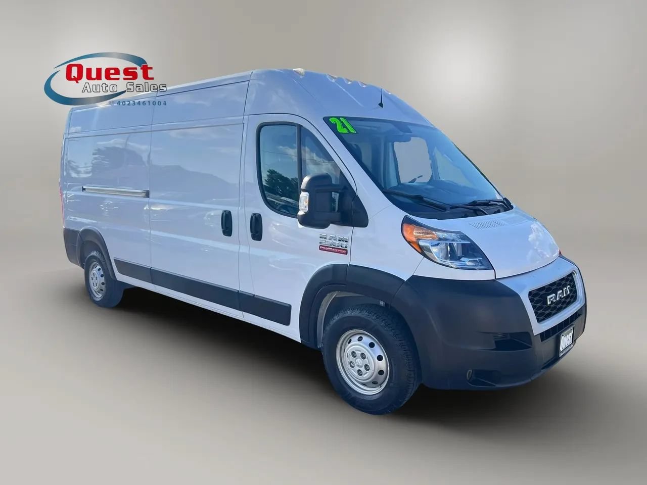 Used 2021 RAM ProMaster 2500 w/ Convenience Group FWD image 1