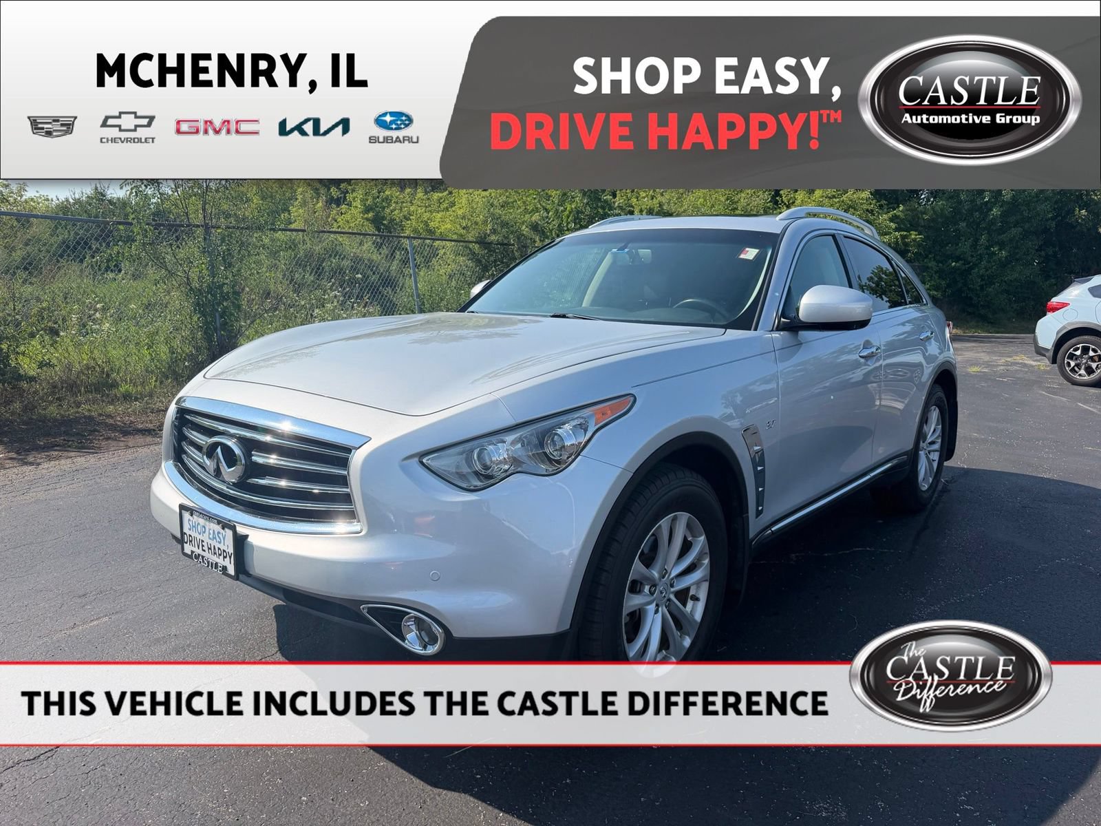 Used 2015 INFINITI QX70 2WD w/ Premium Package