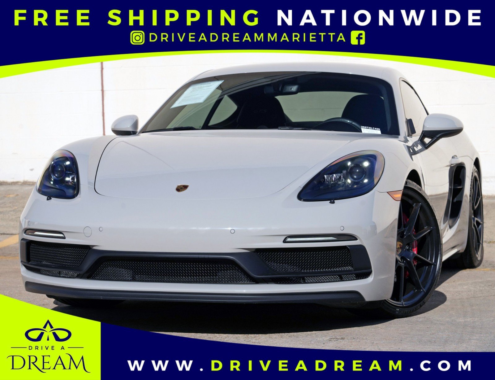 Used 2024 Porsche 718 Cayman GTS w/ GTS Interior Package RWD image 1