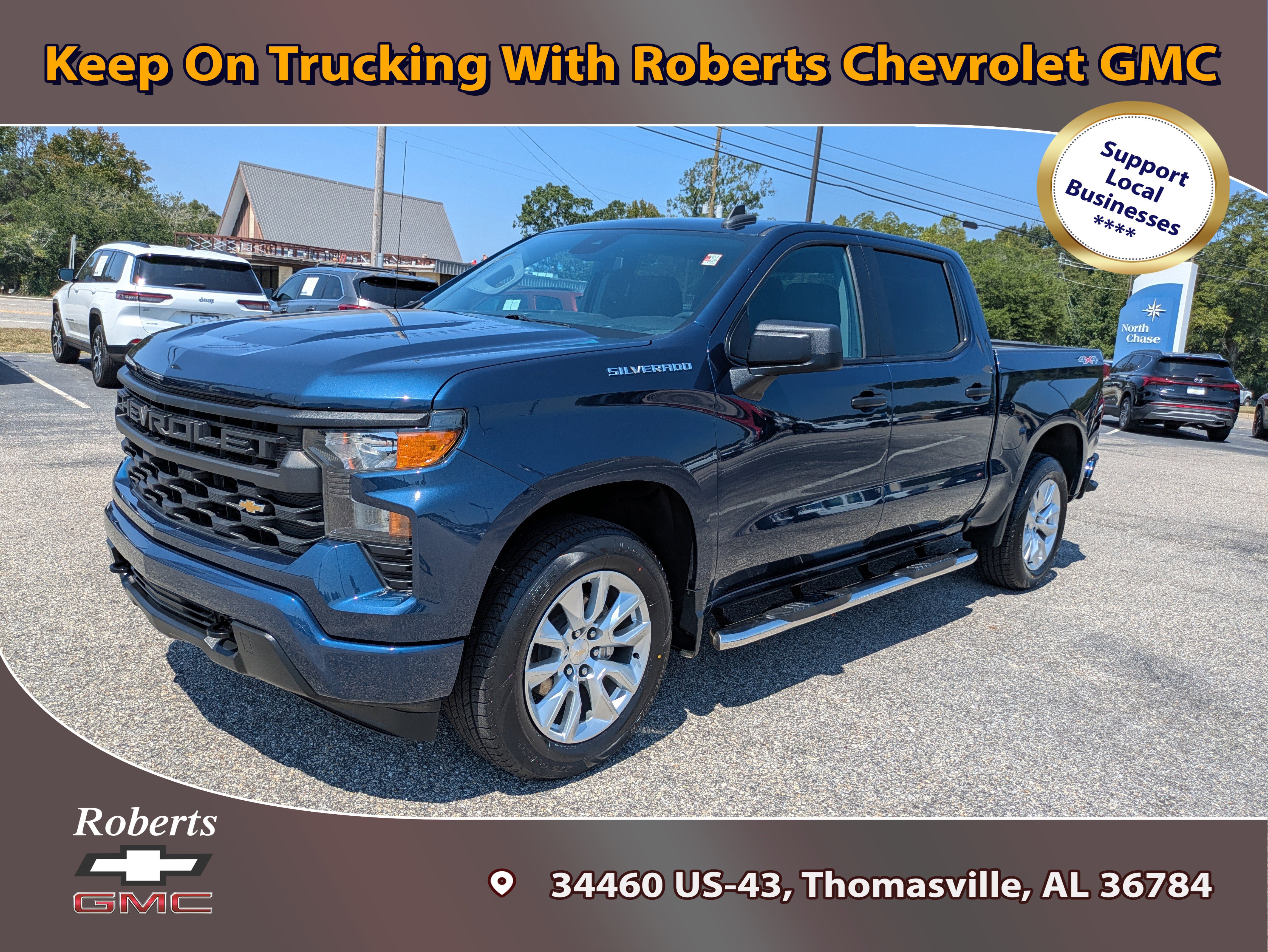 Used 2023 Chevrolet Silverado 1500 Custom image 1