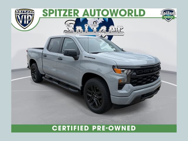 Used 2024 Chevrolet Silverado 1500 Custom w/ Turbomax Blackout Package