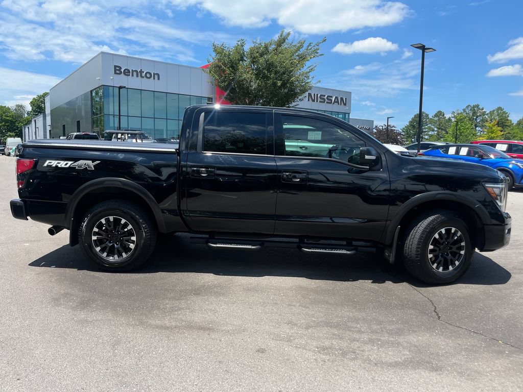 Used 2022 Nissan Titan PRO-4X w/ Pro-4x Convenience Package AWD/4WD image 2