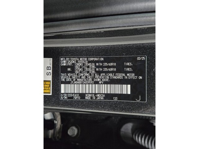 Certified 2025 Lexus RZ 300e w/ Accessory Package (2T) FWD image 30