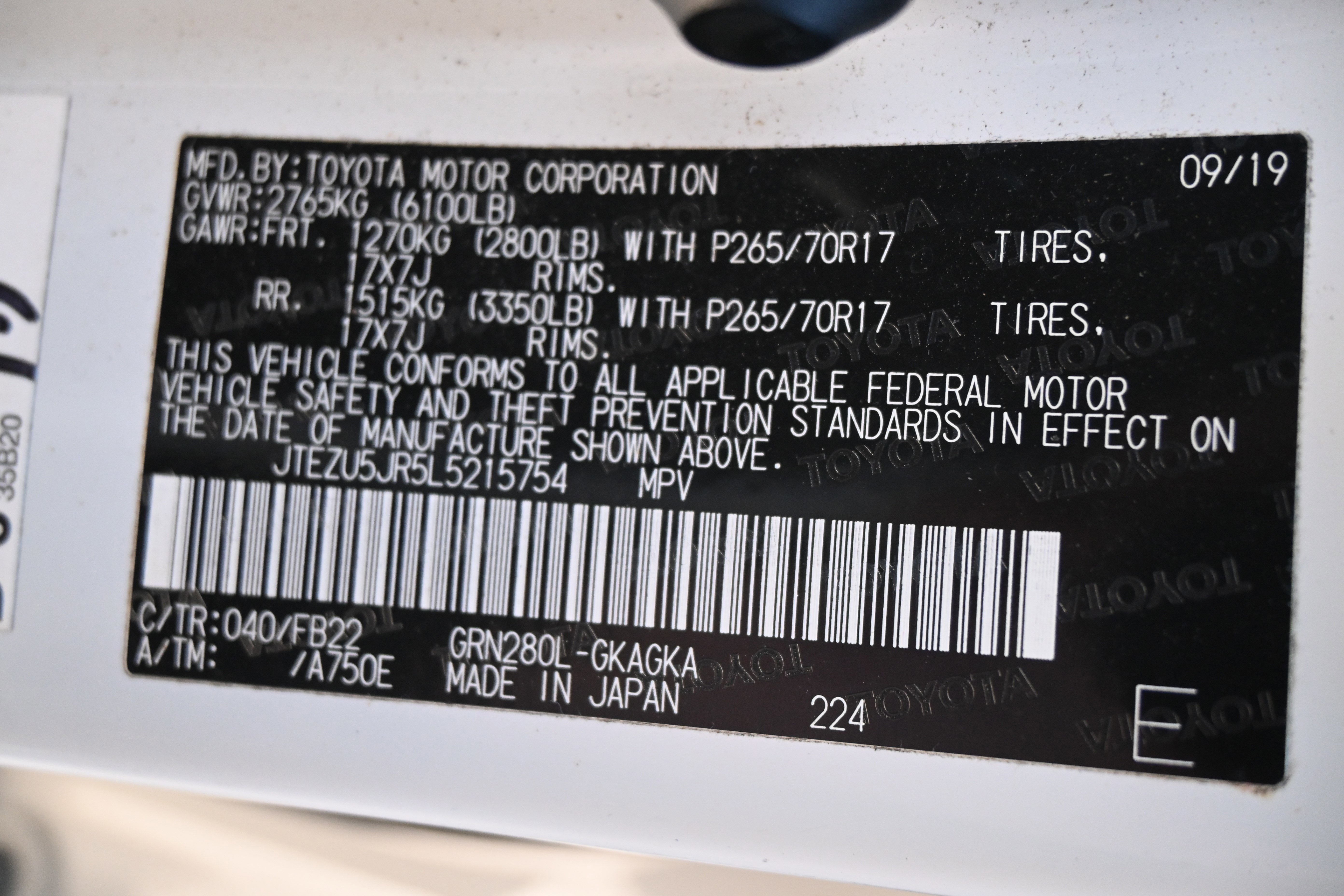 Used 2020 Toyota 4Runner SR5 image 18