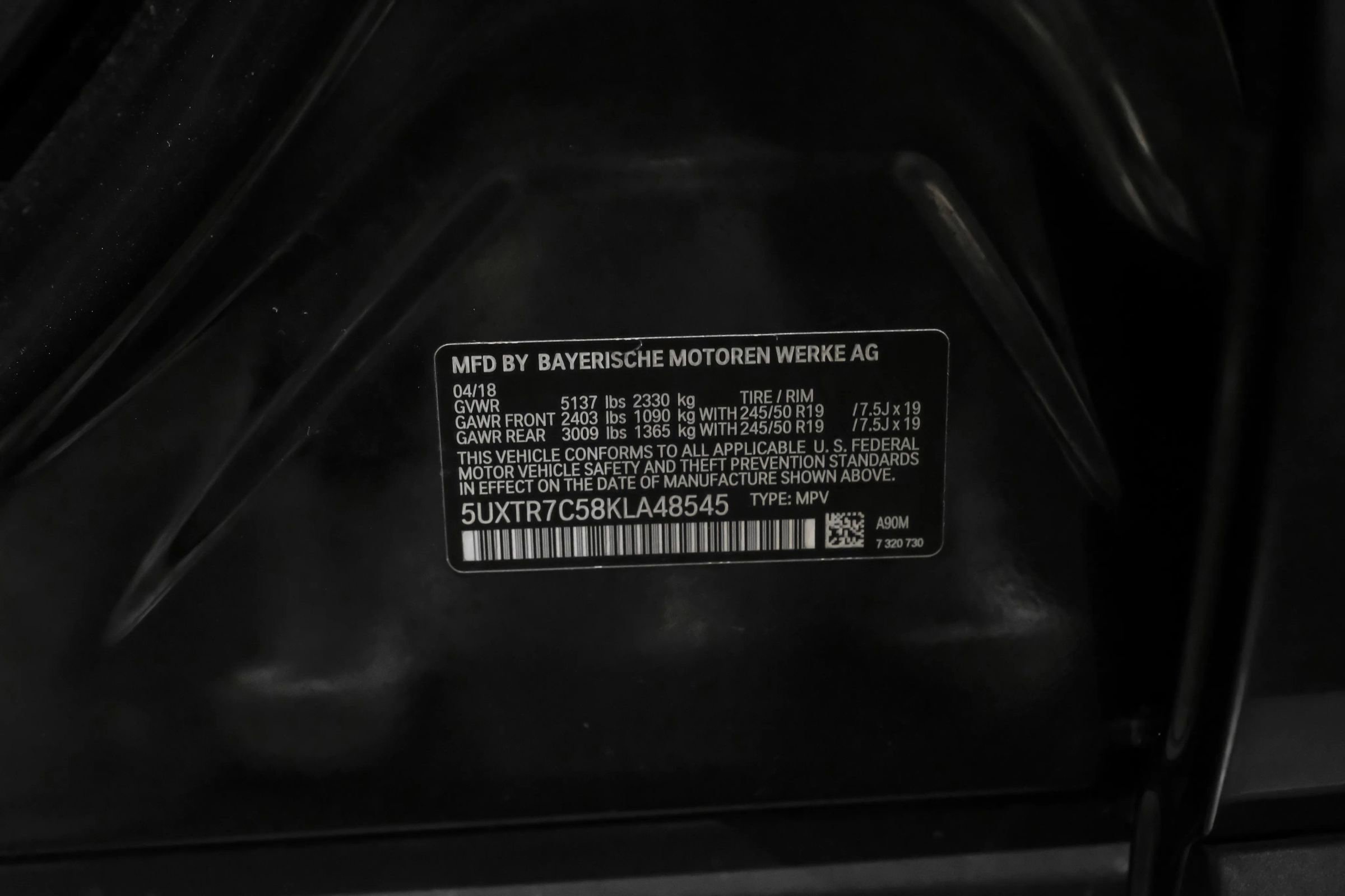 Used 2019 BMW X3 sDrive30i w/ Convenience Package image 51