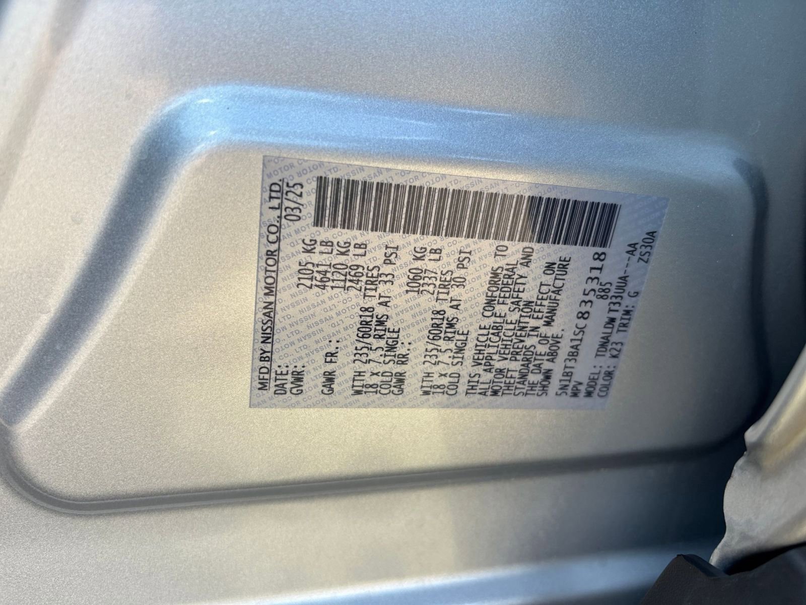 Used 2025 Nissan Rogue SV FWD image 31