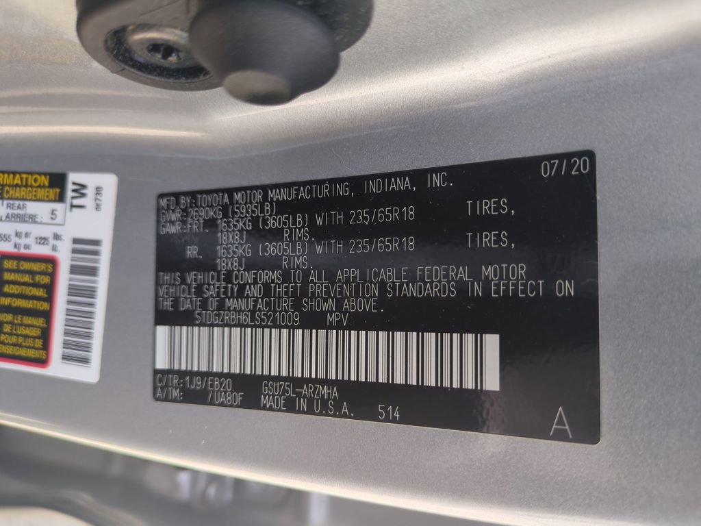 Used 2020 Toyota Highlander XLE image 39