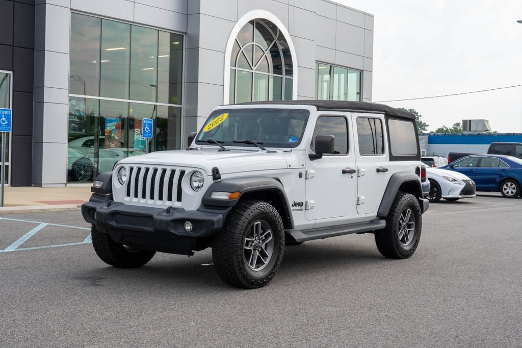 Used 2022 Jeep Wrangler Unlimited Sport AWD/4WD image 2