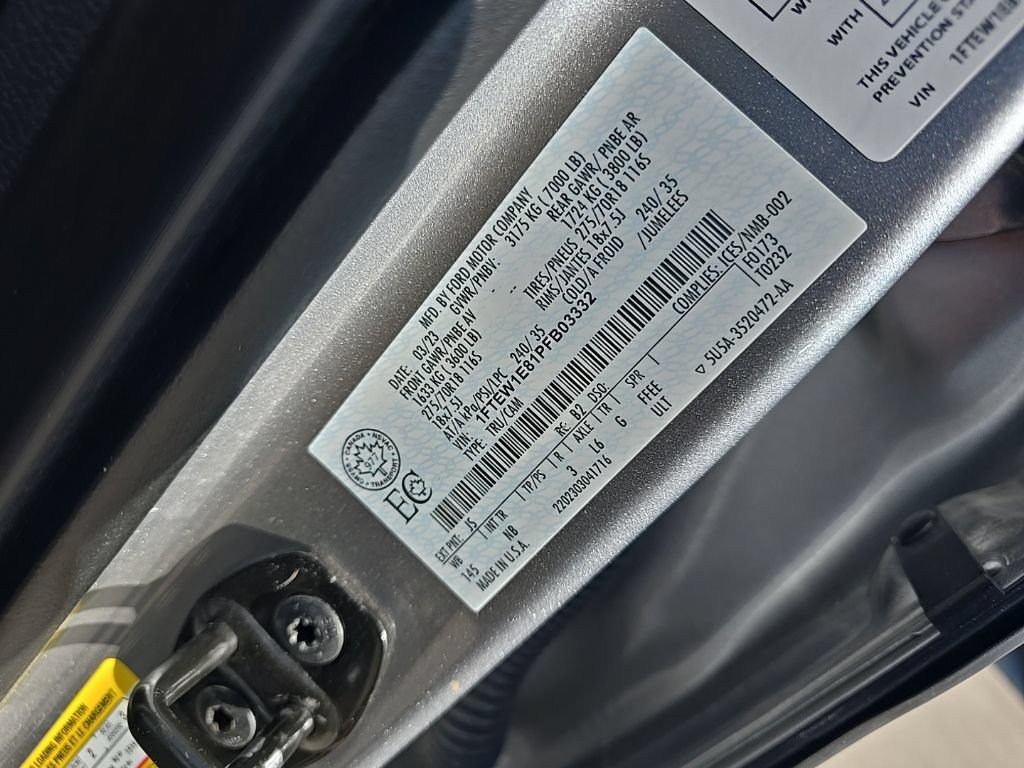 Used 2023 Ford F150 Tremor w/ Equipment Group 402A High AWD/4WD image 13