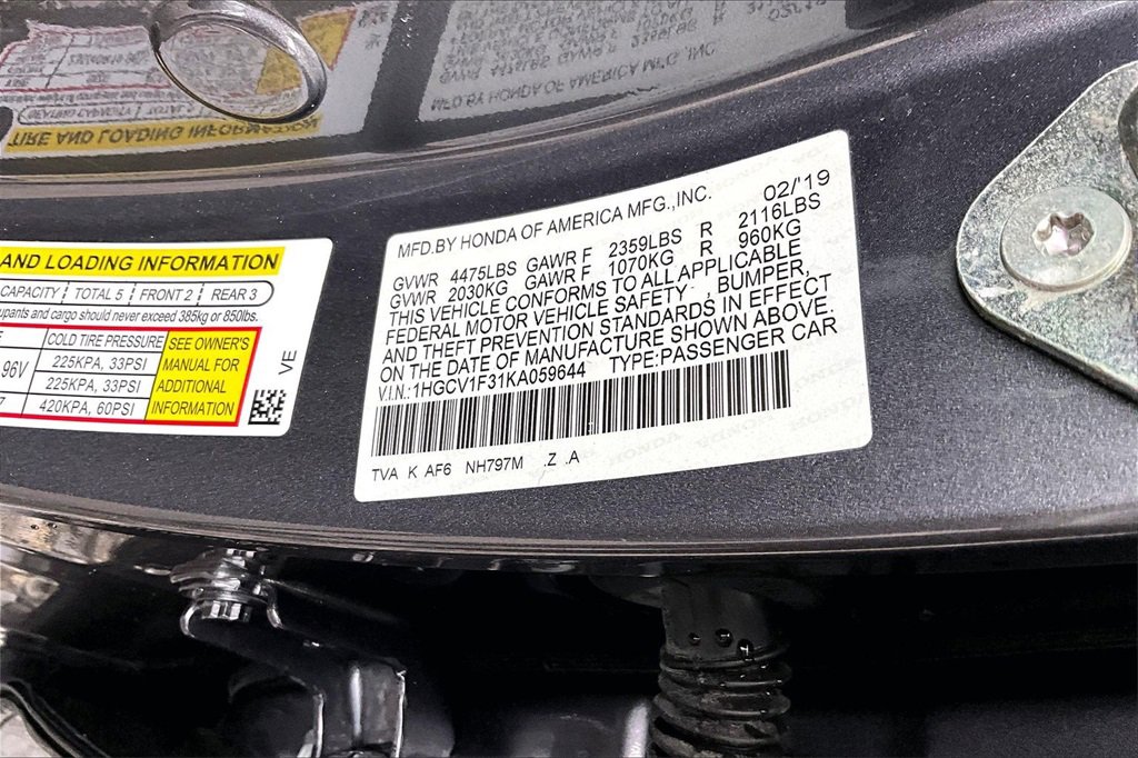 Used 2019 Honda Accord Sport image 32