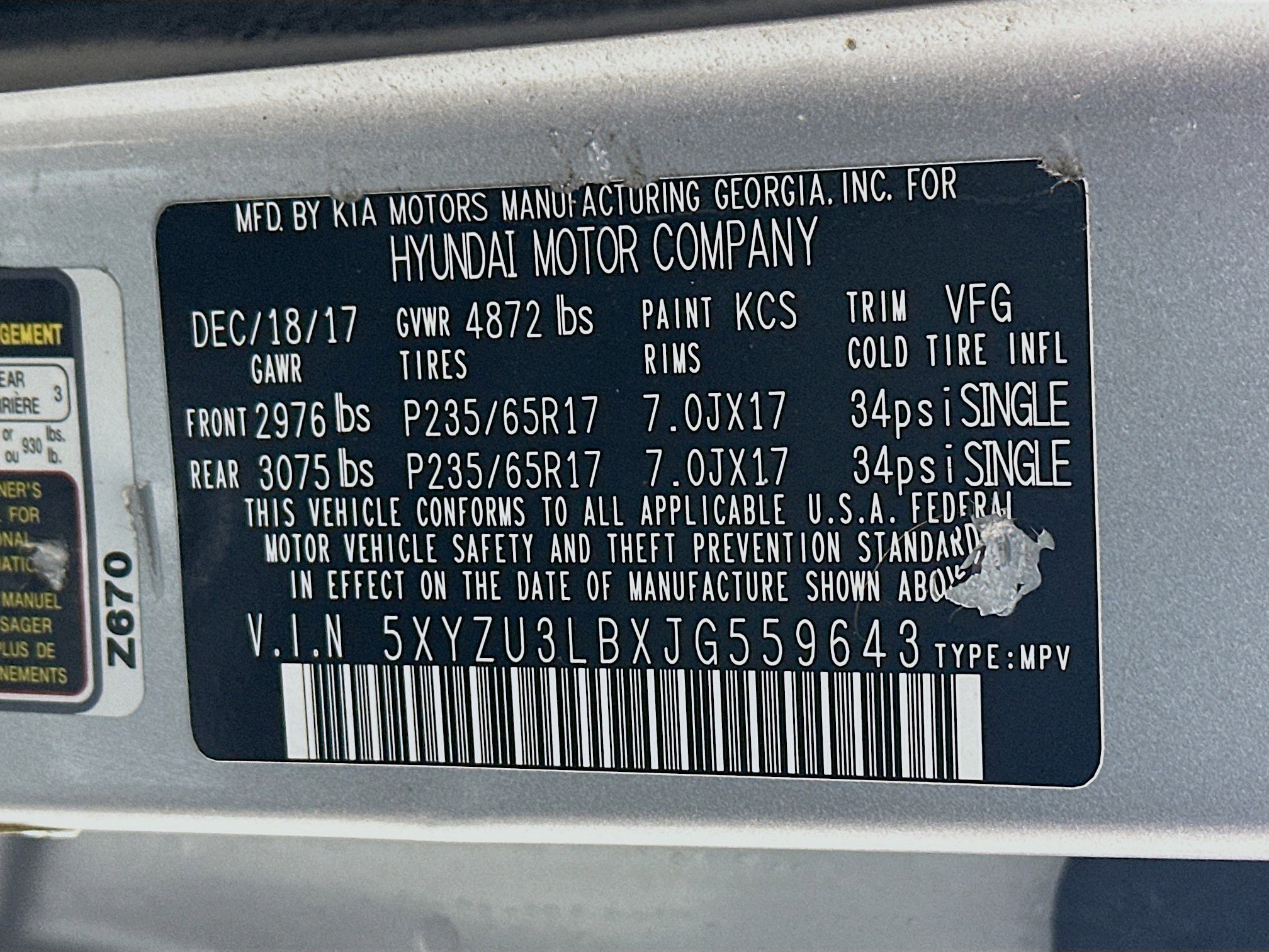 Used 2018 Hyundai Santa Fe Sport w/ 2.4L Value Package 02 image 29