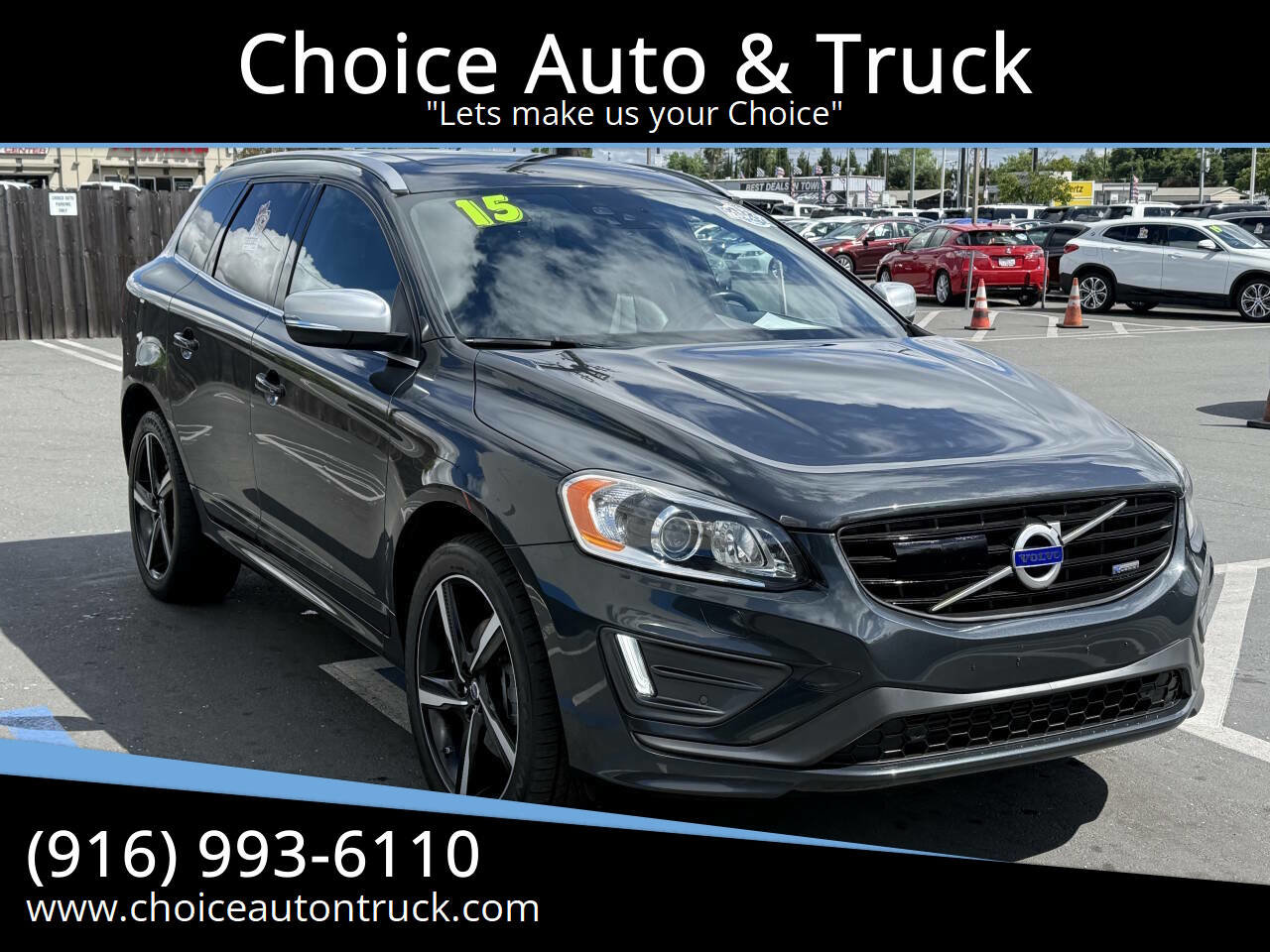 Used 2015 Volvo XC60 T6 R-Design Platinum