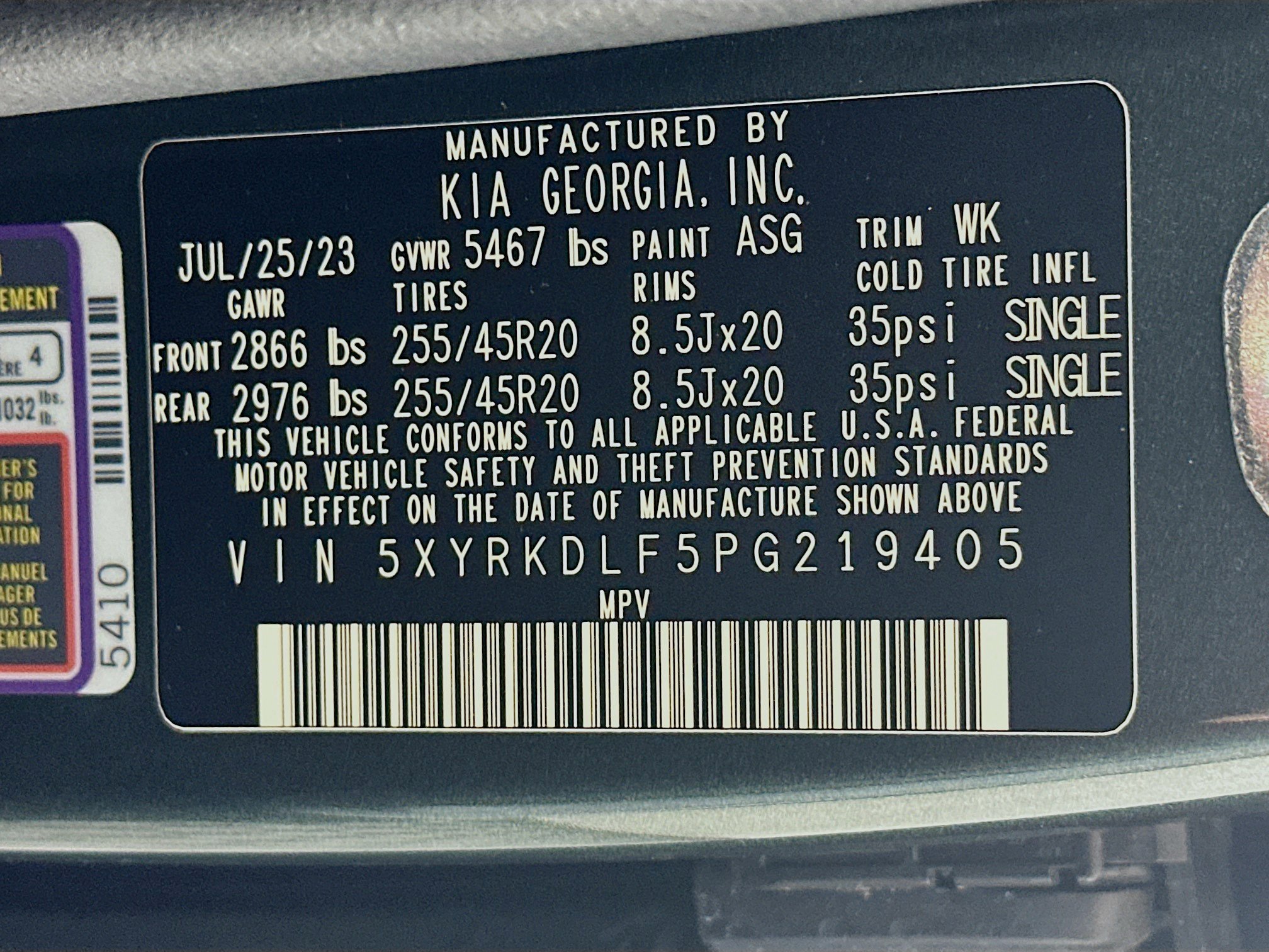 Used 2023 Kia Sorento SX Prestige AWD/4WD image 12