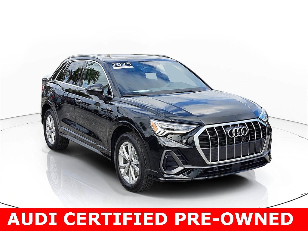 Certified 2025 Audi Q3 2.0T Premium w/ Convenience Package