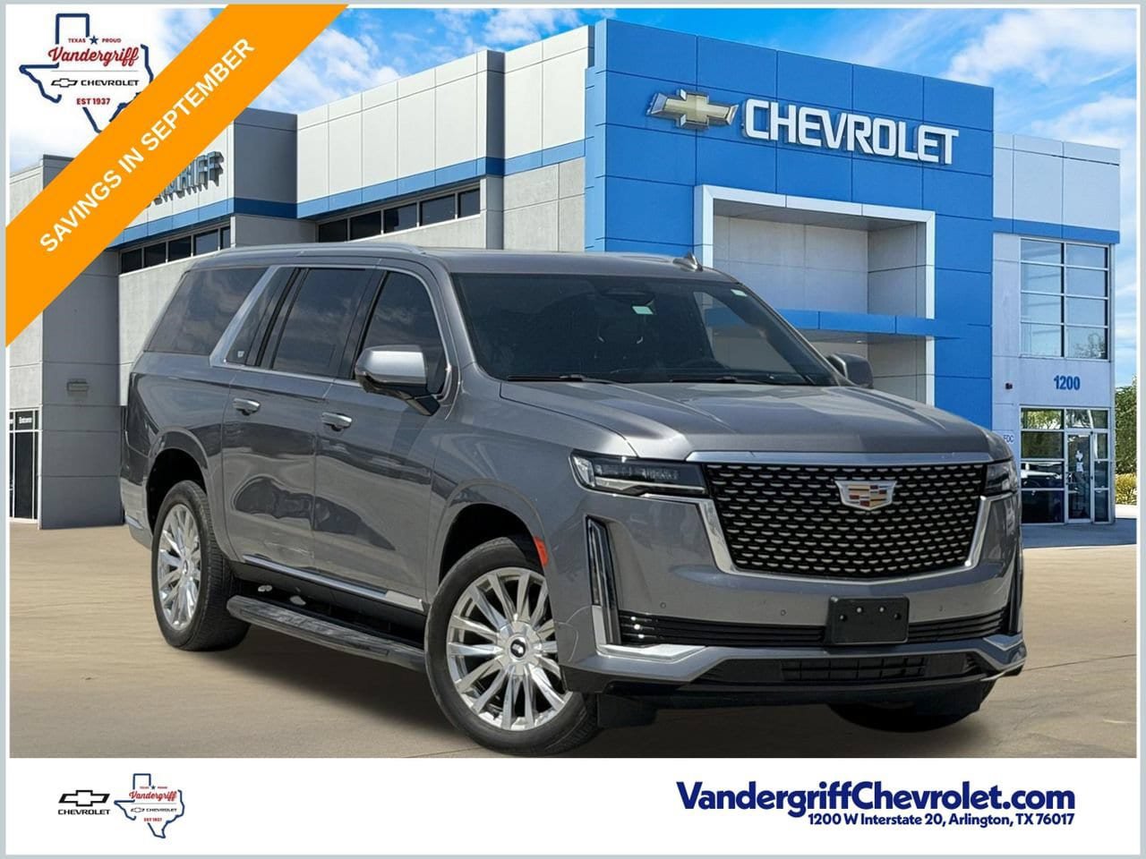 Used 2021 Cadillac Escalade ESV Premium Luxury AWD/4WD image 1