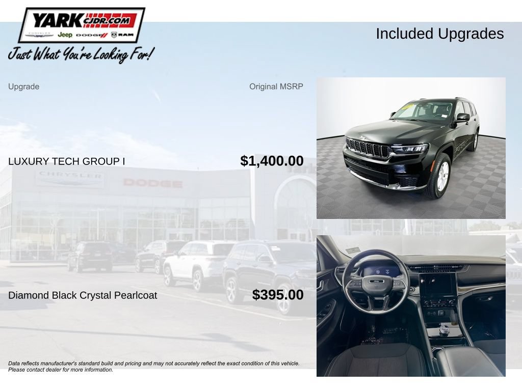 Certified 2022 Jeep Grand Cherokee L Laredo w/ Luxury Tech Group I AWD/4WD image 5