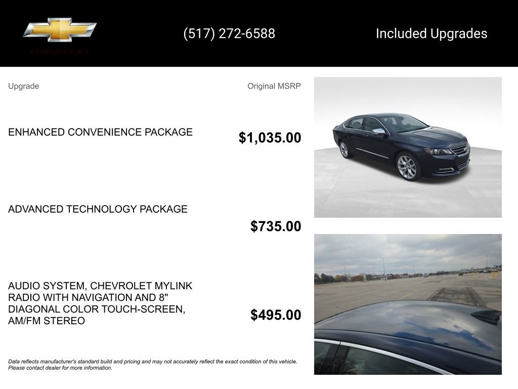 Certified 2017 Chevrolet Impala Premier w/ Enhanced Convenience Package image 15