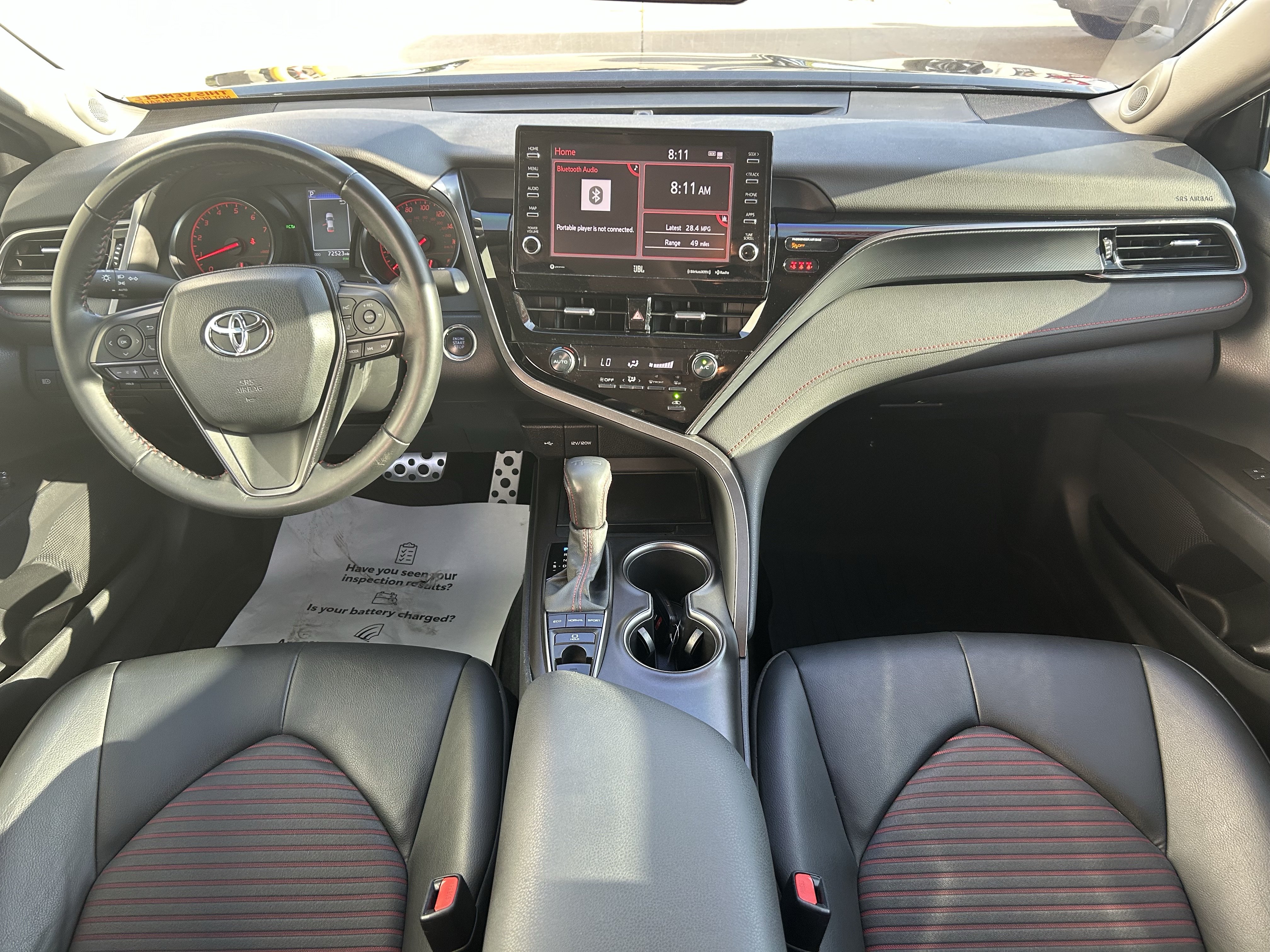 Used 2021 Toyota Camry TRD w/ TRD Package w/JBL Audio FWD image 18