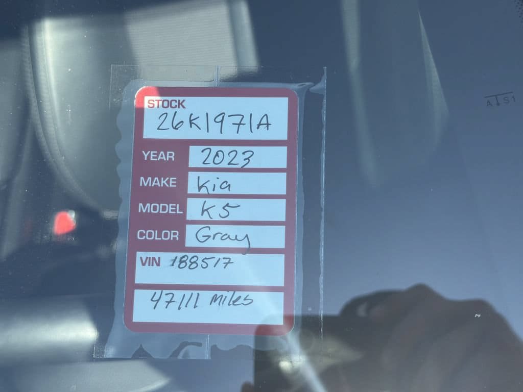 Certified 2023 Kia K5 GT-Line w/ GT-Line Premium Package FWD image 9