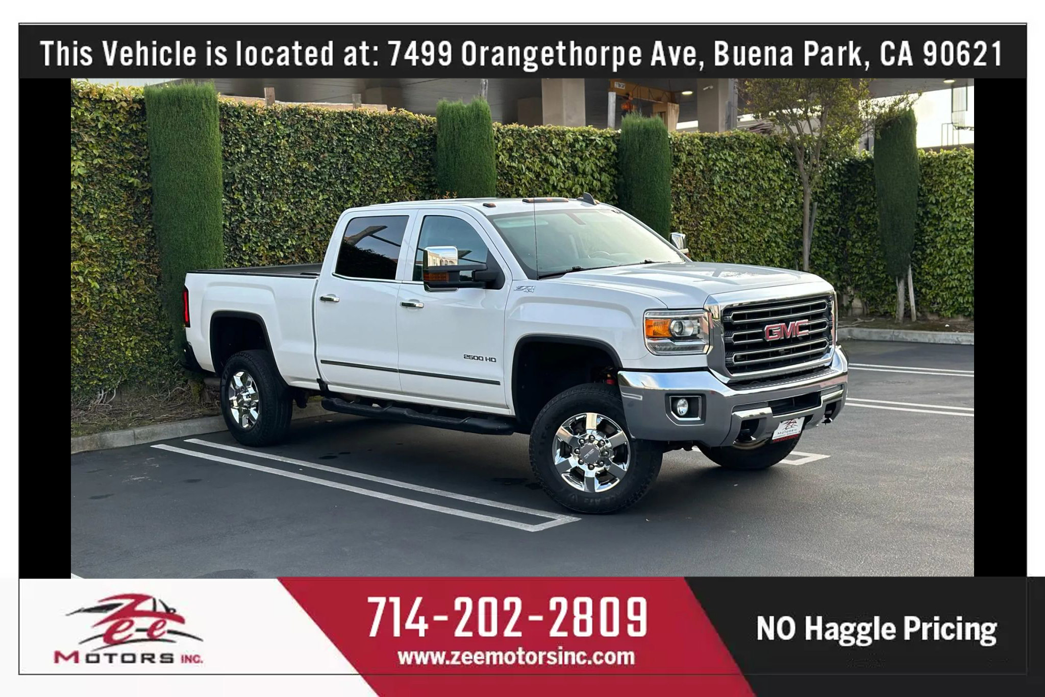 Used 2019 GMC Sierra 2500 SLT w/ Snow Plow Prep Package image 2