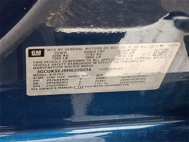 Used 2017 Chevrolet Silverado 1500 LTZ w/ Sport Package image 21