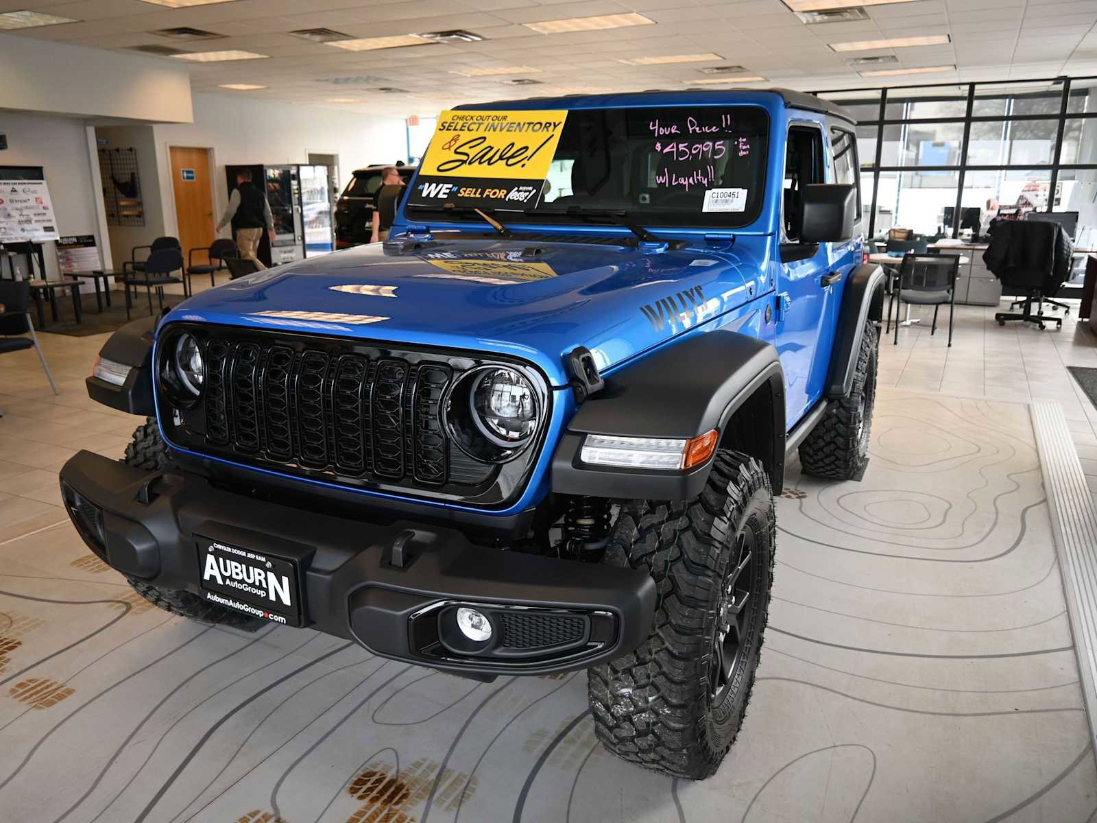 New 2026 Jeep Wrangler Sport image 1