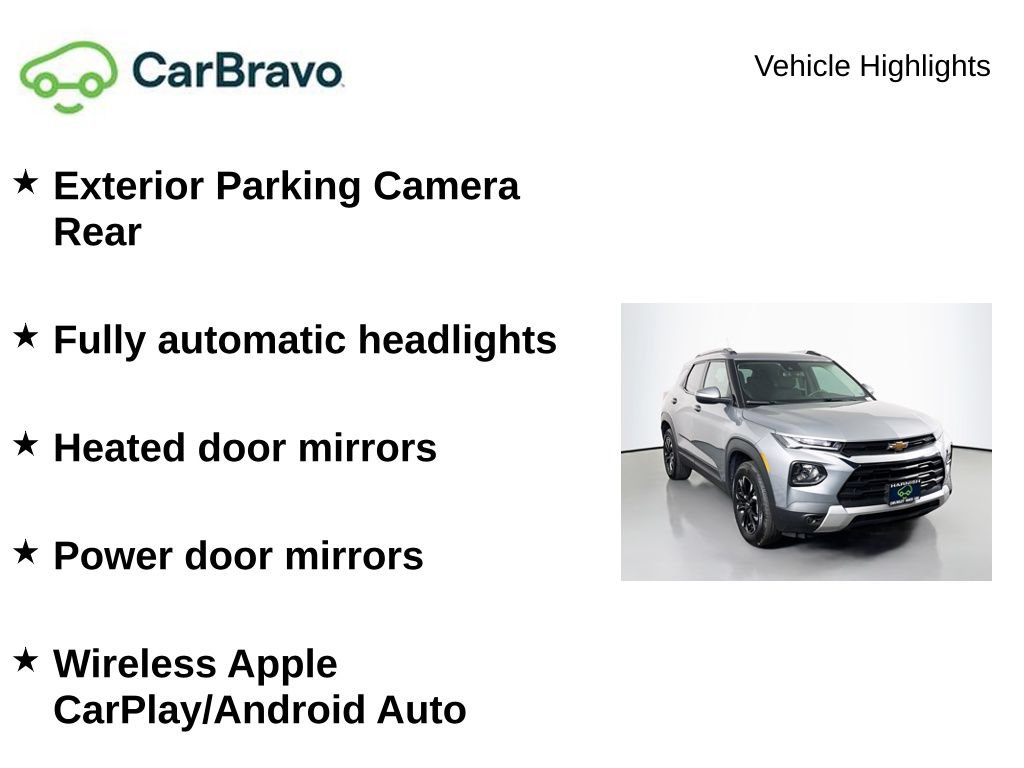 Certified 2023 Chevrolet TrailBlazer LT AWD/4WD image 9