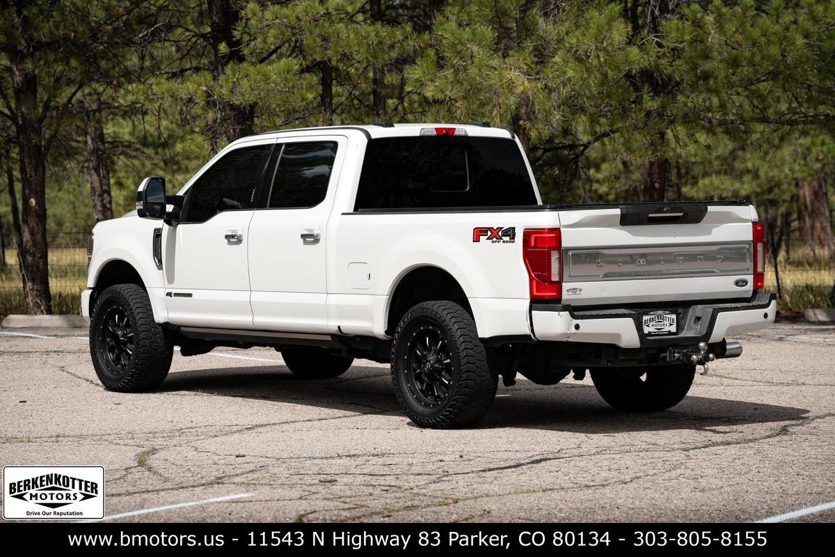 Used 2020 Ford F350 Limited AWD/4WD image 6